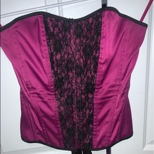 Vintage Purple Corset